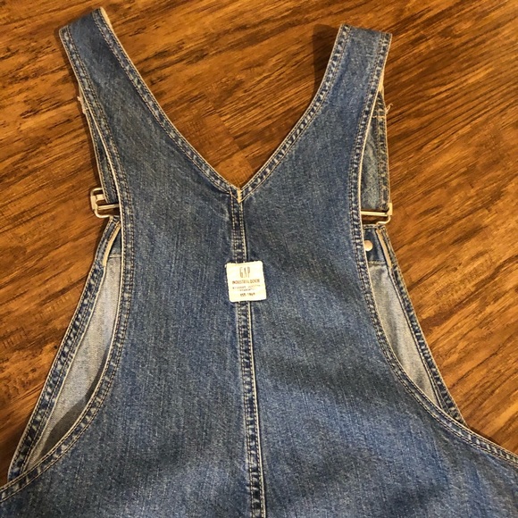 Vintage GAP 90’s overall shorts - Size Medium - Picture 5 of 7